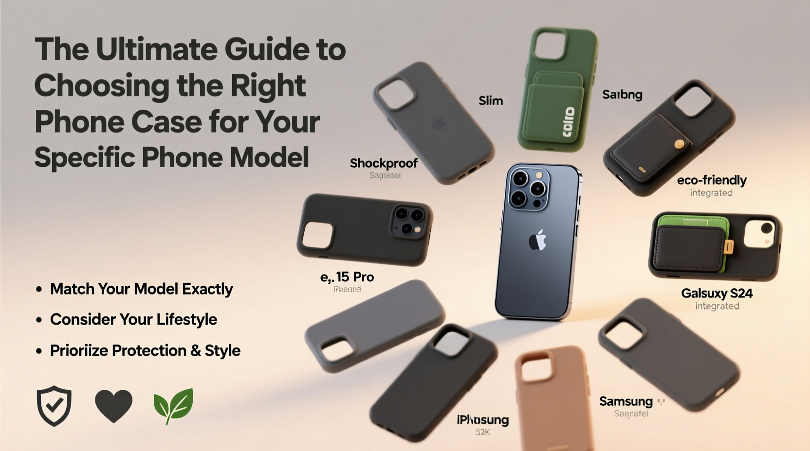 the ultimate guide to choosing the right phone case for your specific phone model