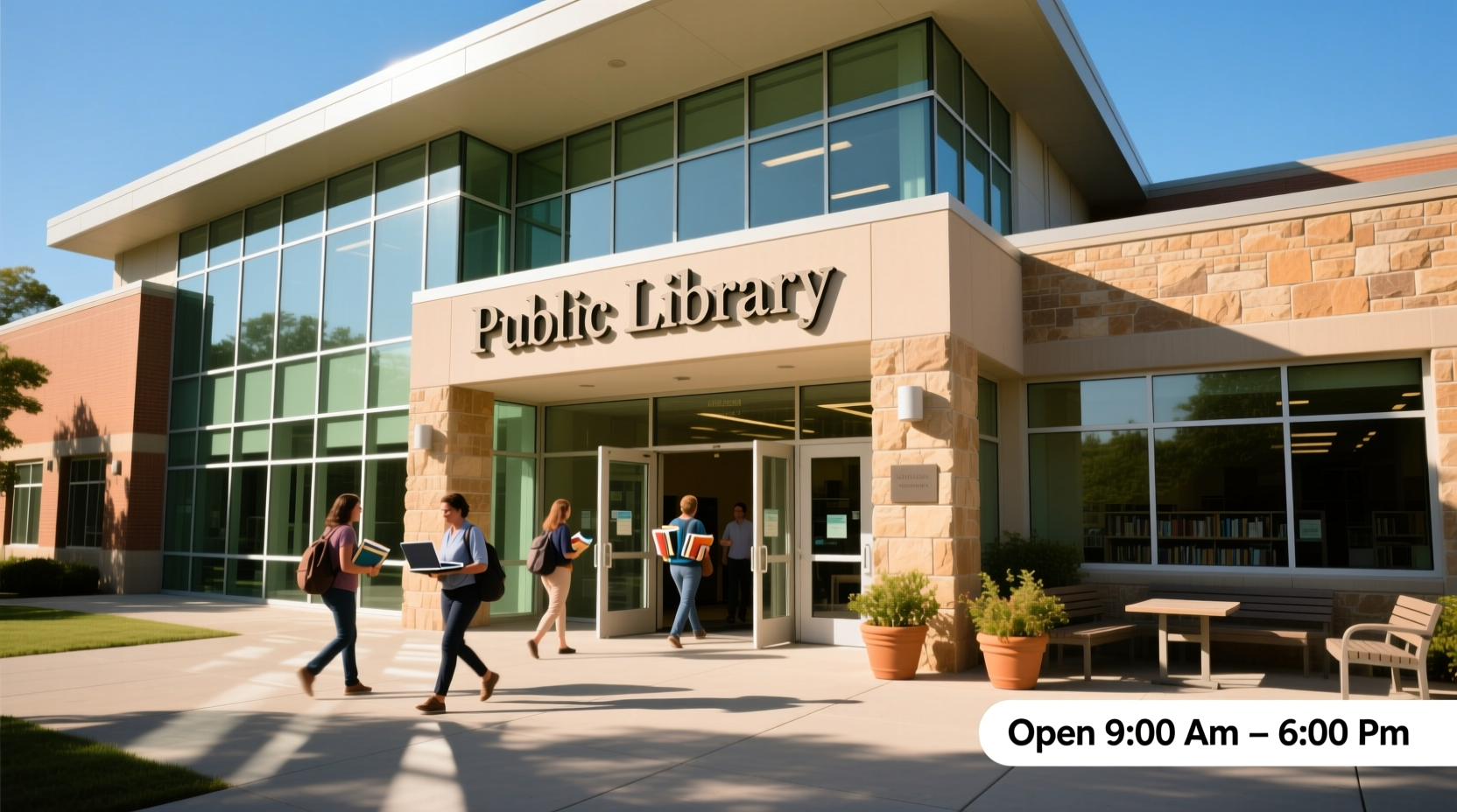 is public library open on sunday