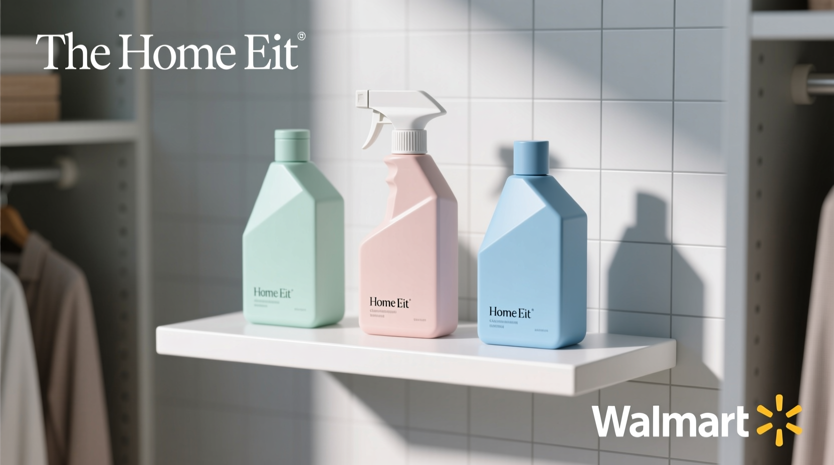 the home edit x walmart cleaning brand