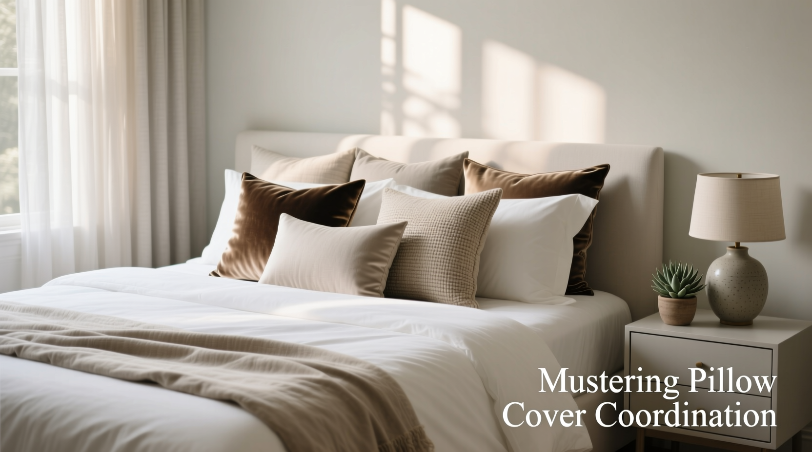 mastering pillow cover coordination seamless ways to elevate your existing bedding style