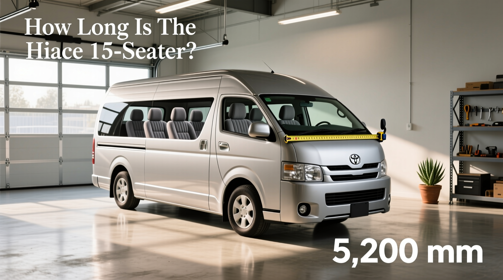 How to Choose Hiace Van Seat, How Long Is the Hiace 15 Seater?