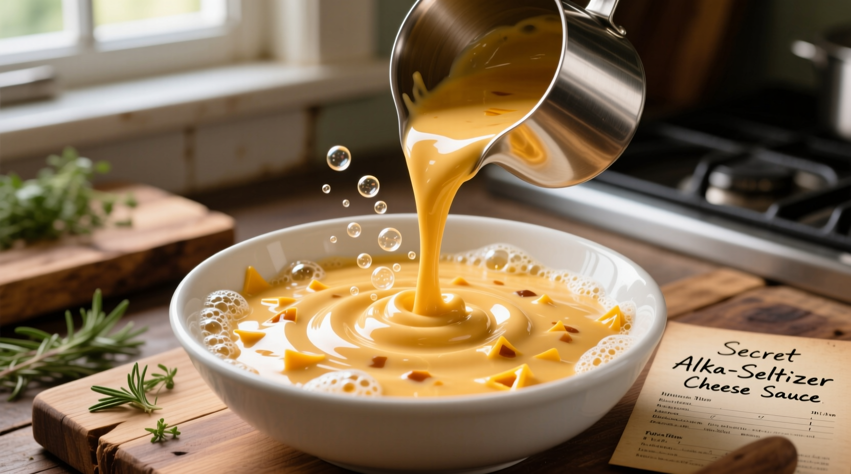 alka seltzer cheese sauce recipe