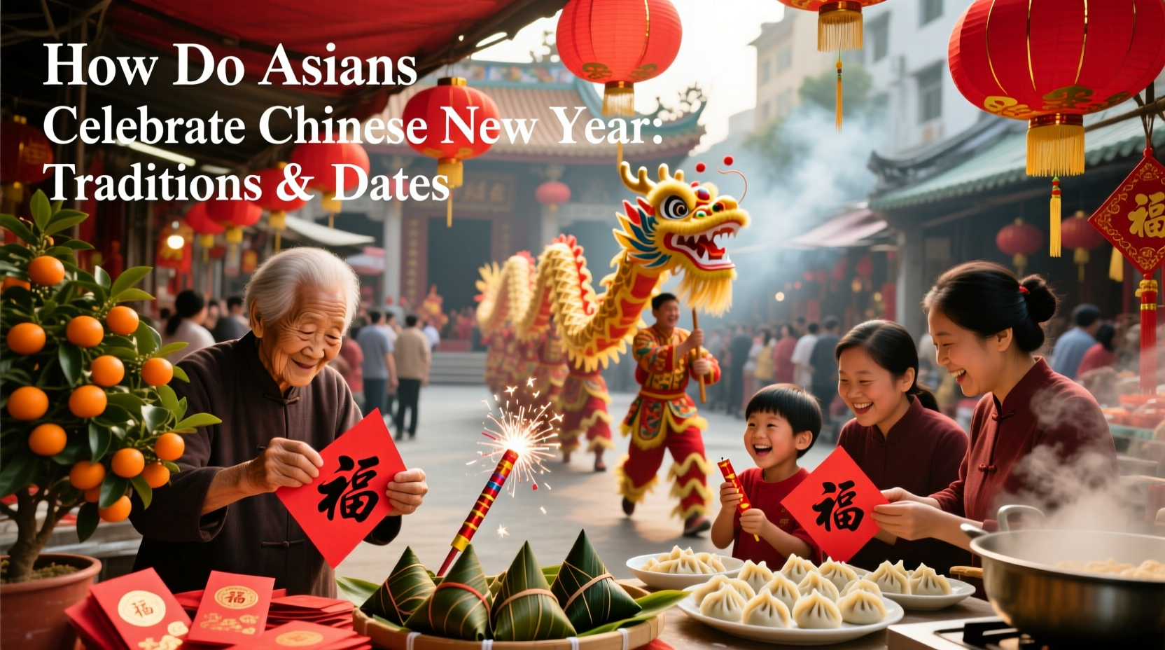 how do asians celebrate chinese new year