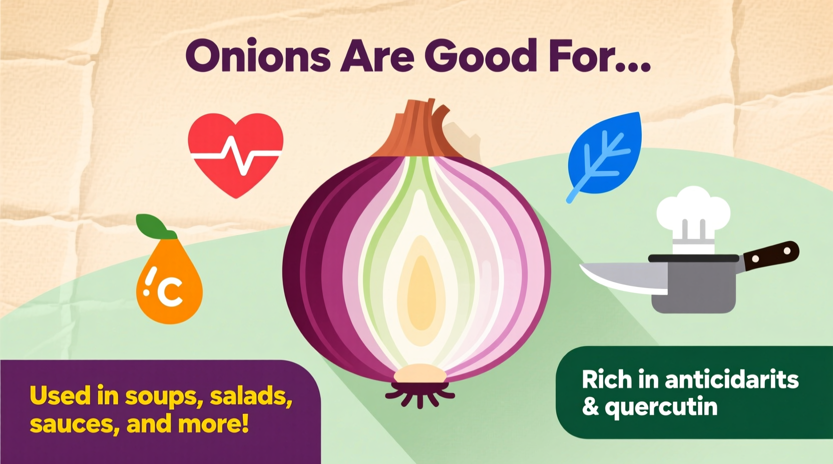 what is a onion good for