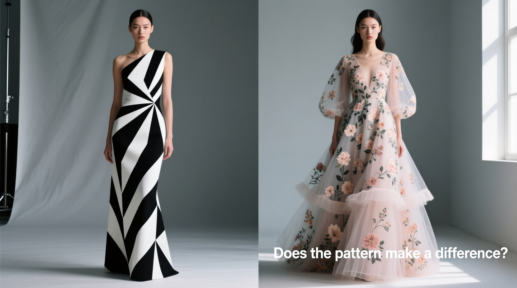 geometric vs floral dresses does the pattern actually make a difference in how you look