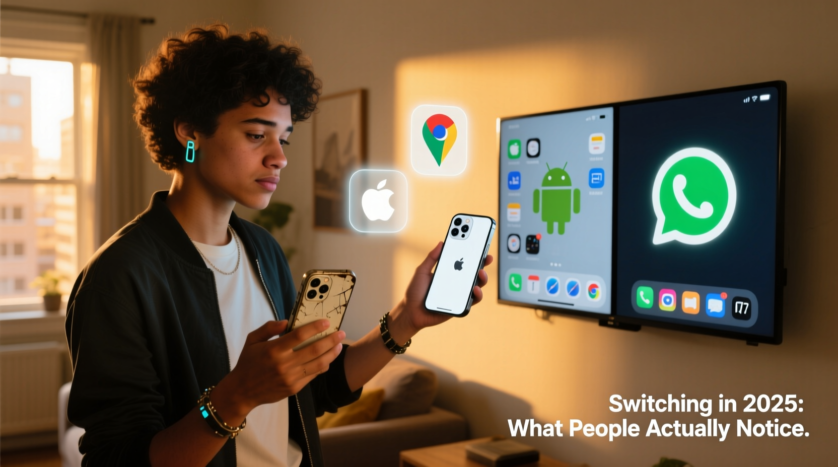 switching from android to iphone in 2025 what are people actually noticing