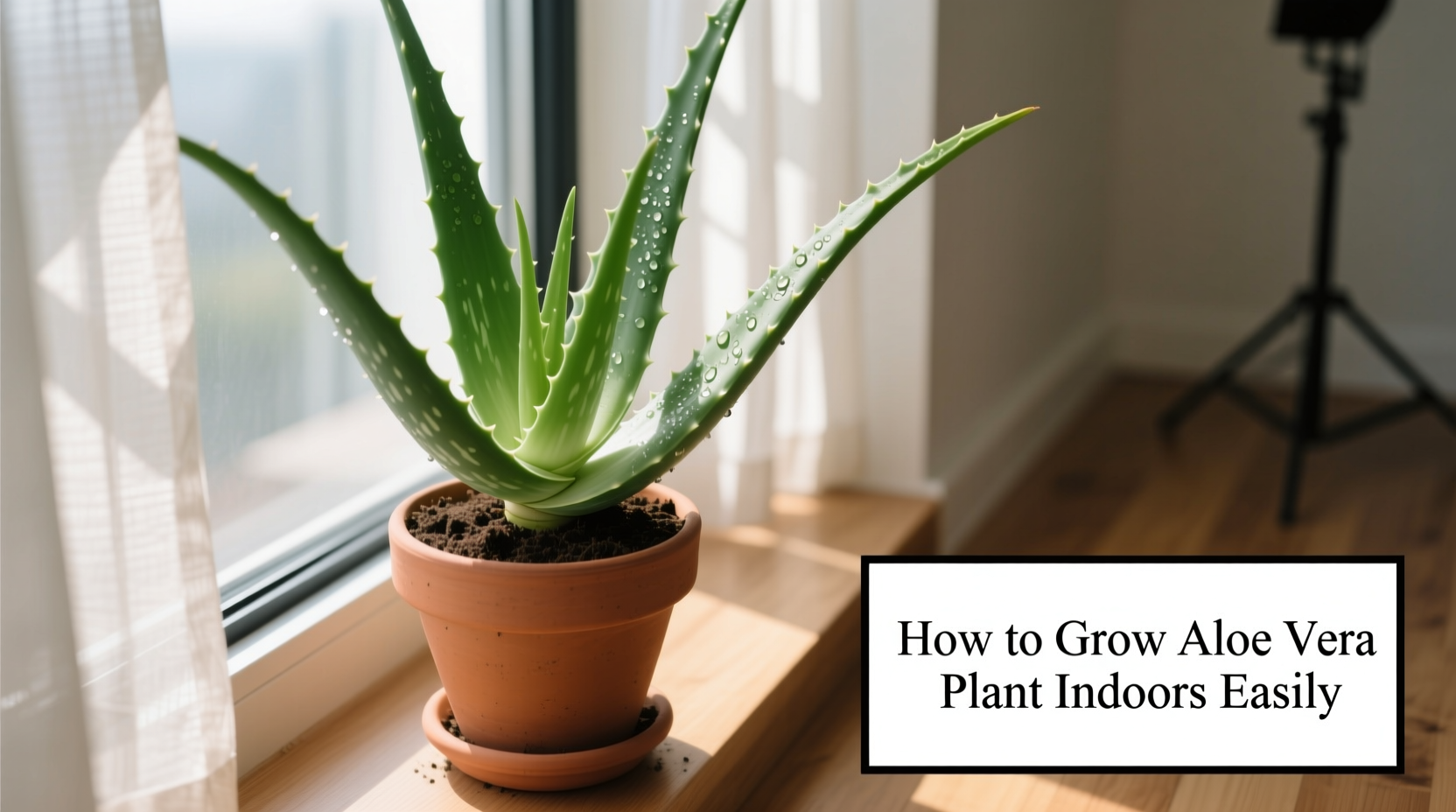 How to Grow Aloe Vera Plant Indoors Easily