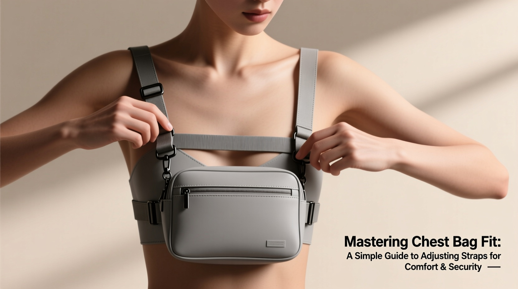 mastering chest bag fit a simple guide to adjusting straps for comfort and security