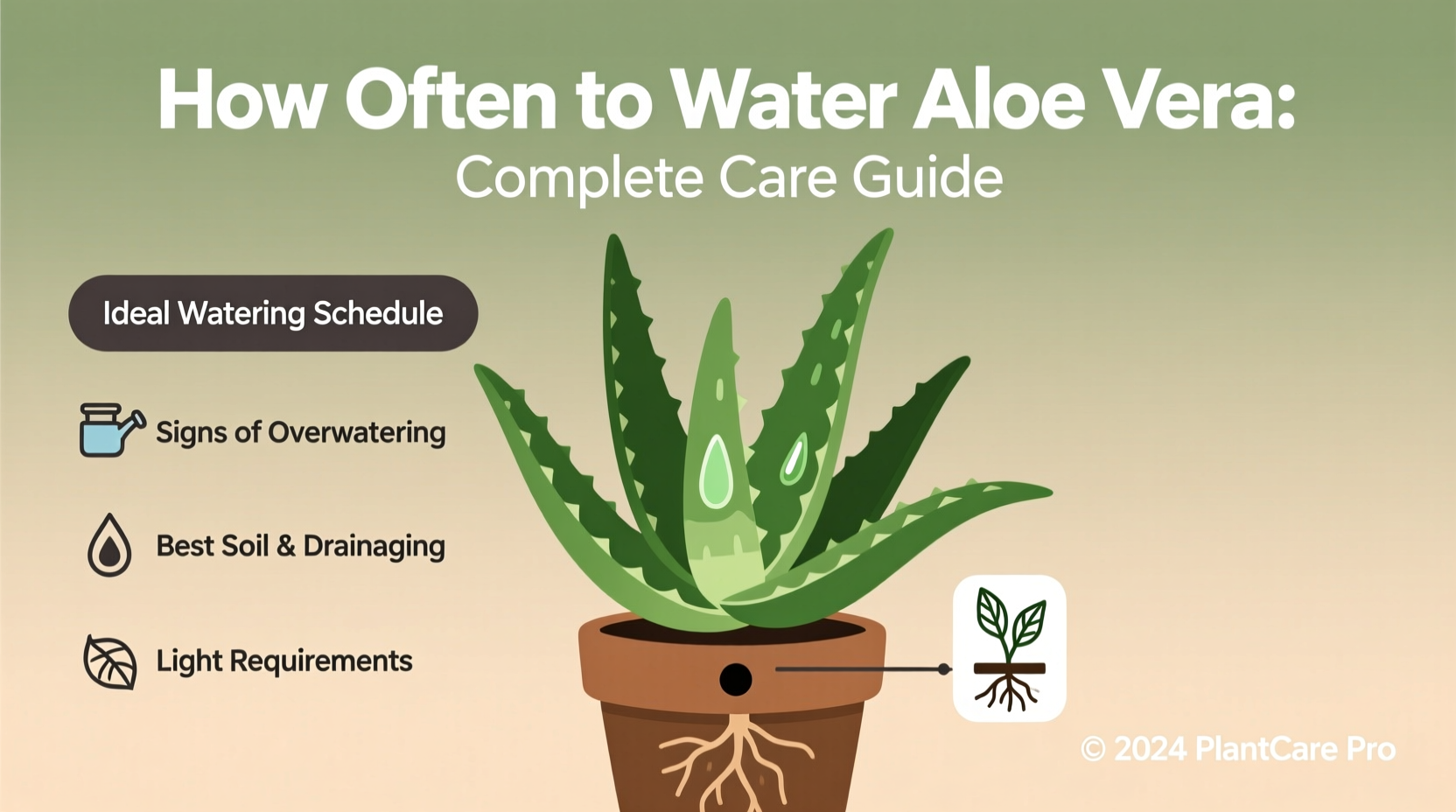 how often should i water my aloe vera