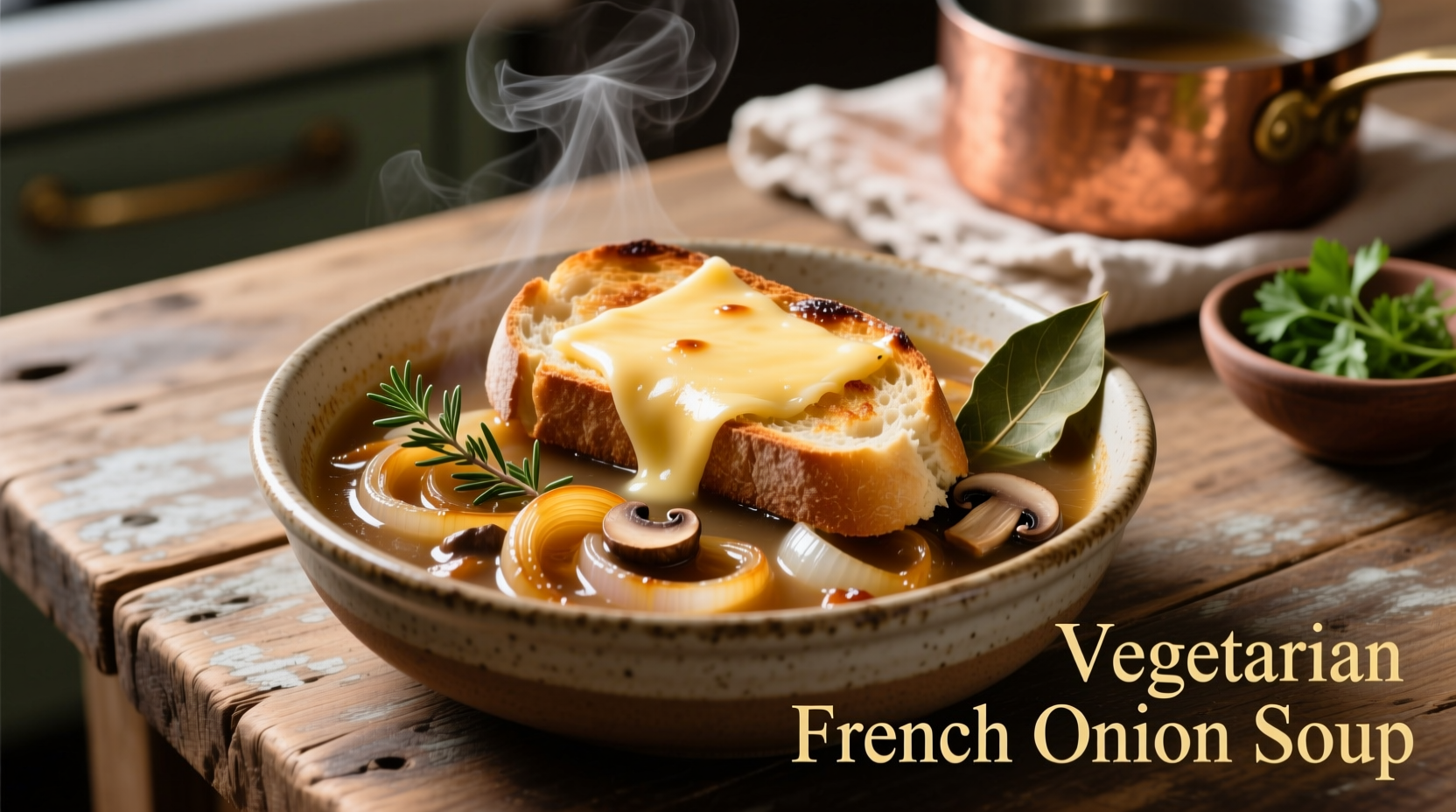Authentic Vegetarian French Onion Soup Recipe Guide