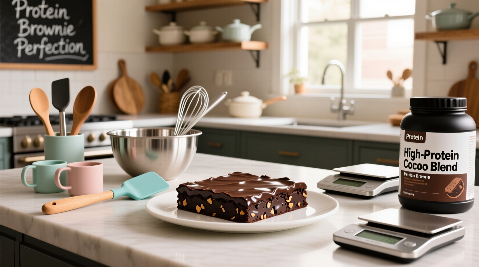 discover versatile tools for making the best protein brownies with ease and style