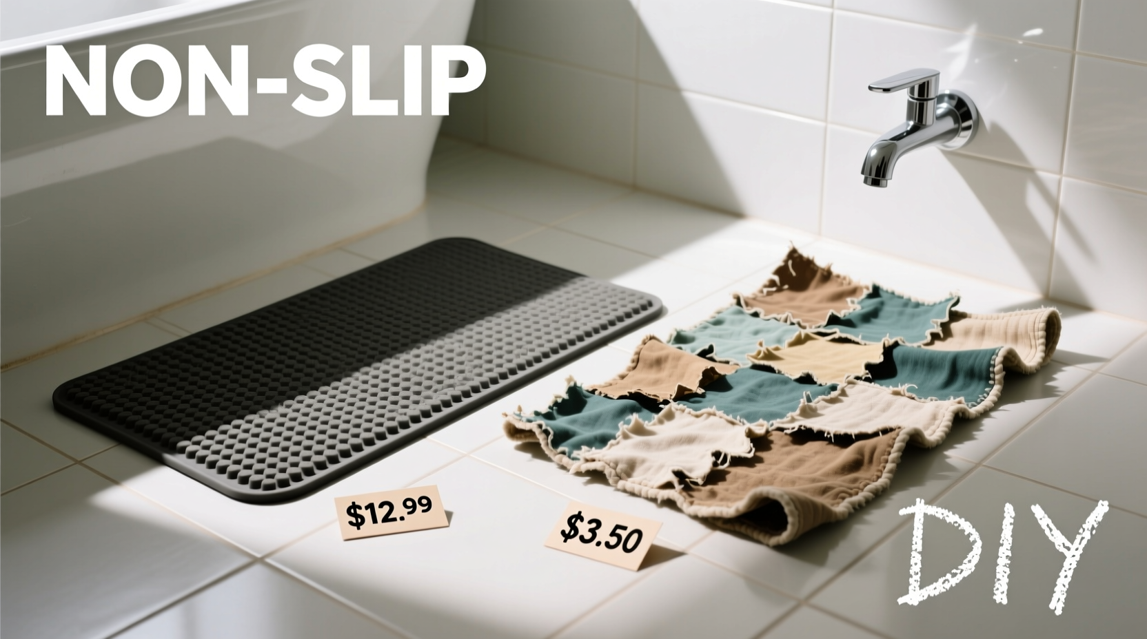 non slip vs diy bath mat which one actually stays put and saves money
