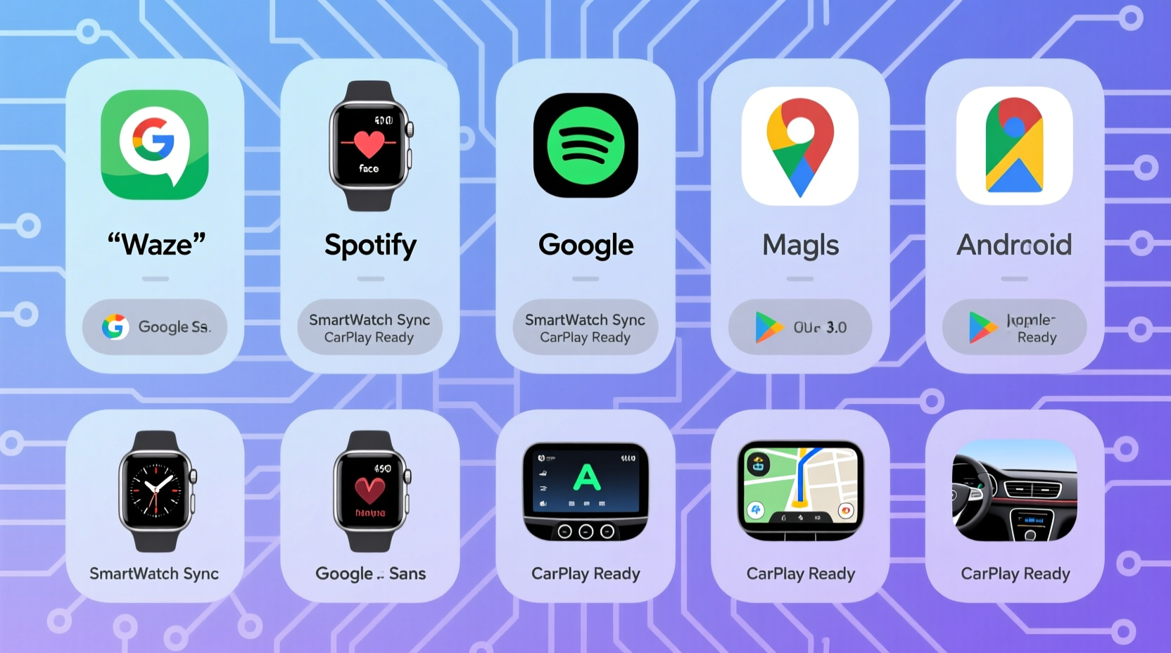 10 best google android apps with smart watch and car multimedia options