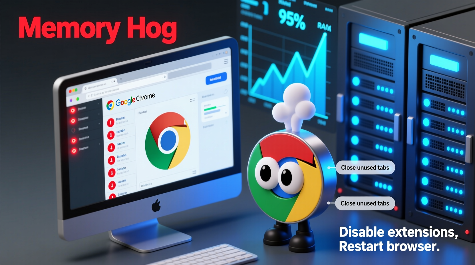 chrome memory hog understanding fixing high ram usage