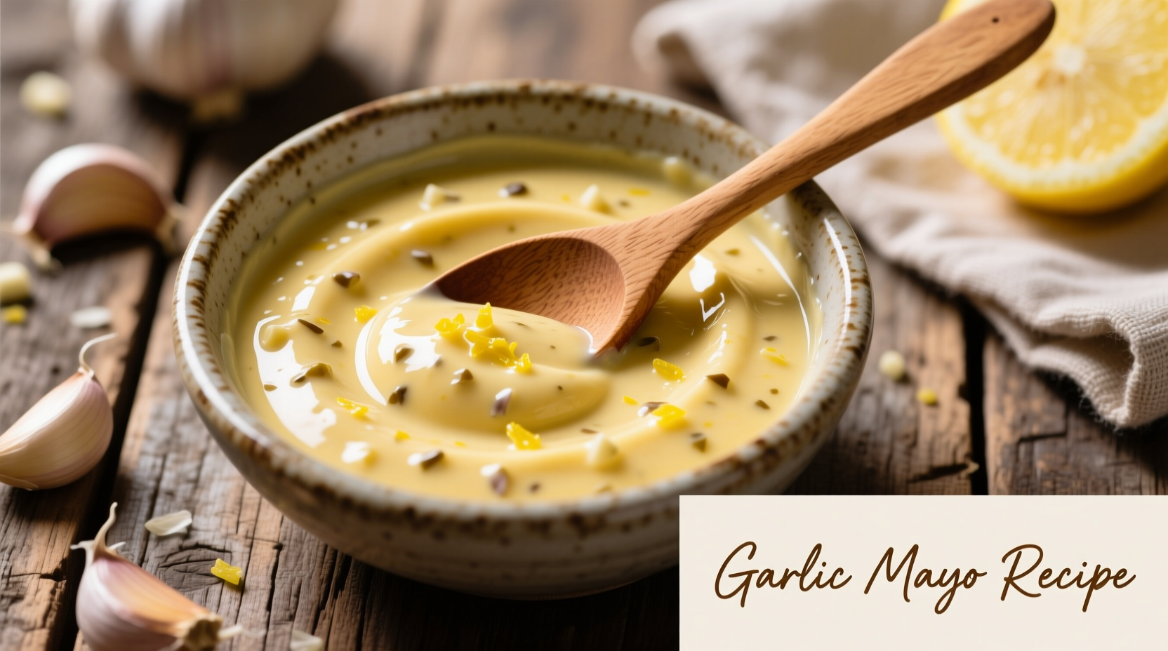 Perfect Garlic Mayo Recipe: Creamy Homemade Version in 10 Minutes
