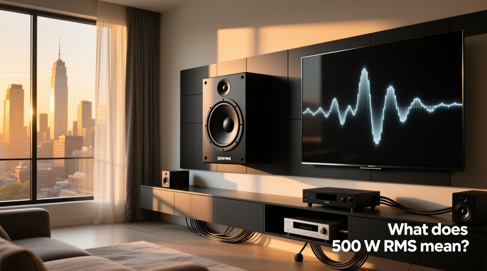 How to Choose 12 Inch Subwoofer 500w RMS: What Does 500W RMS Mean?