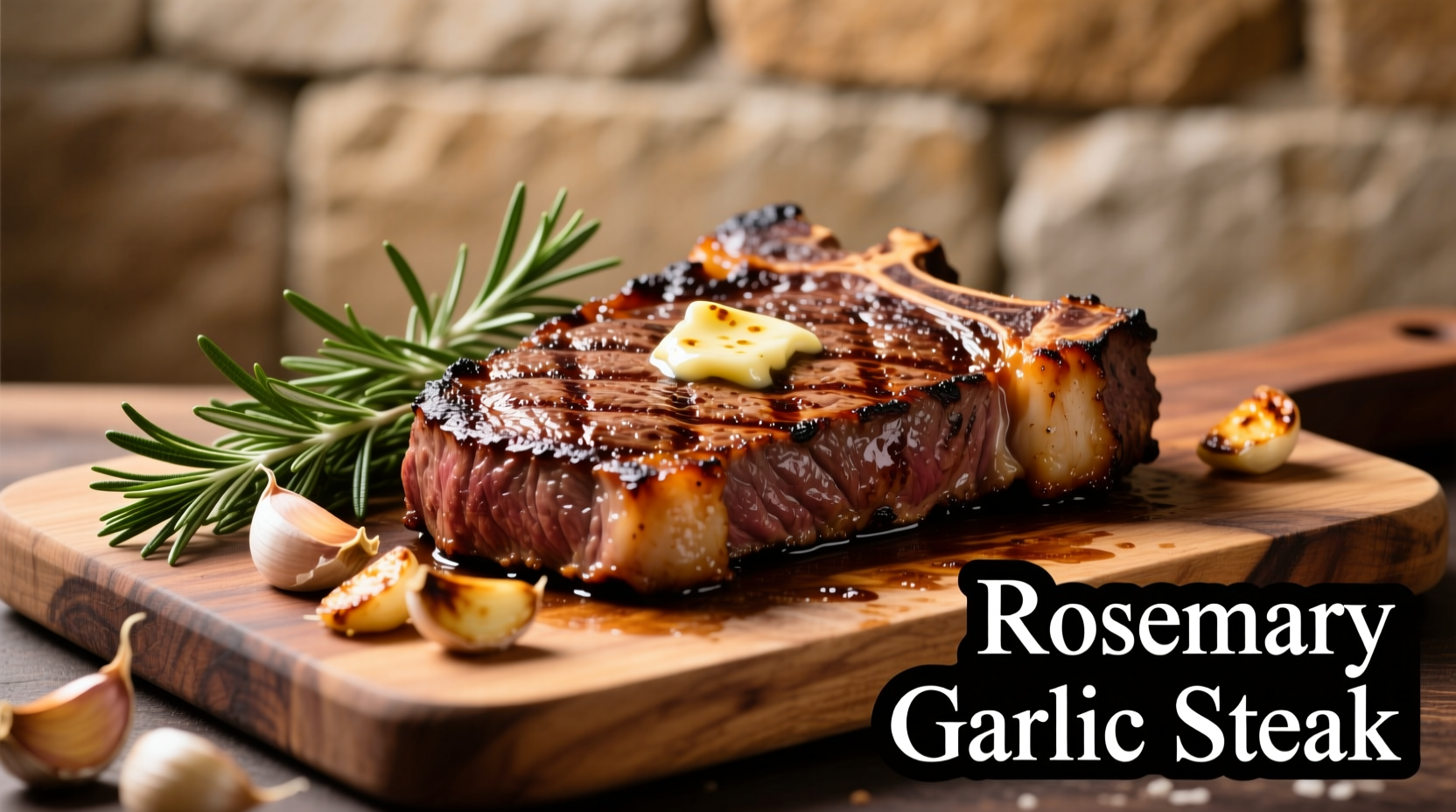rosemary garlic steak