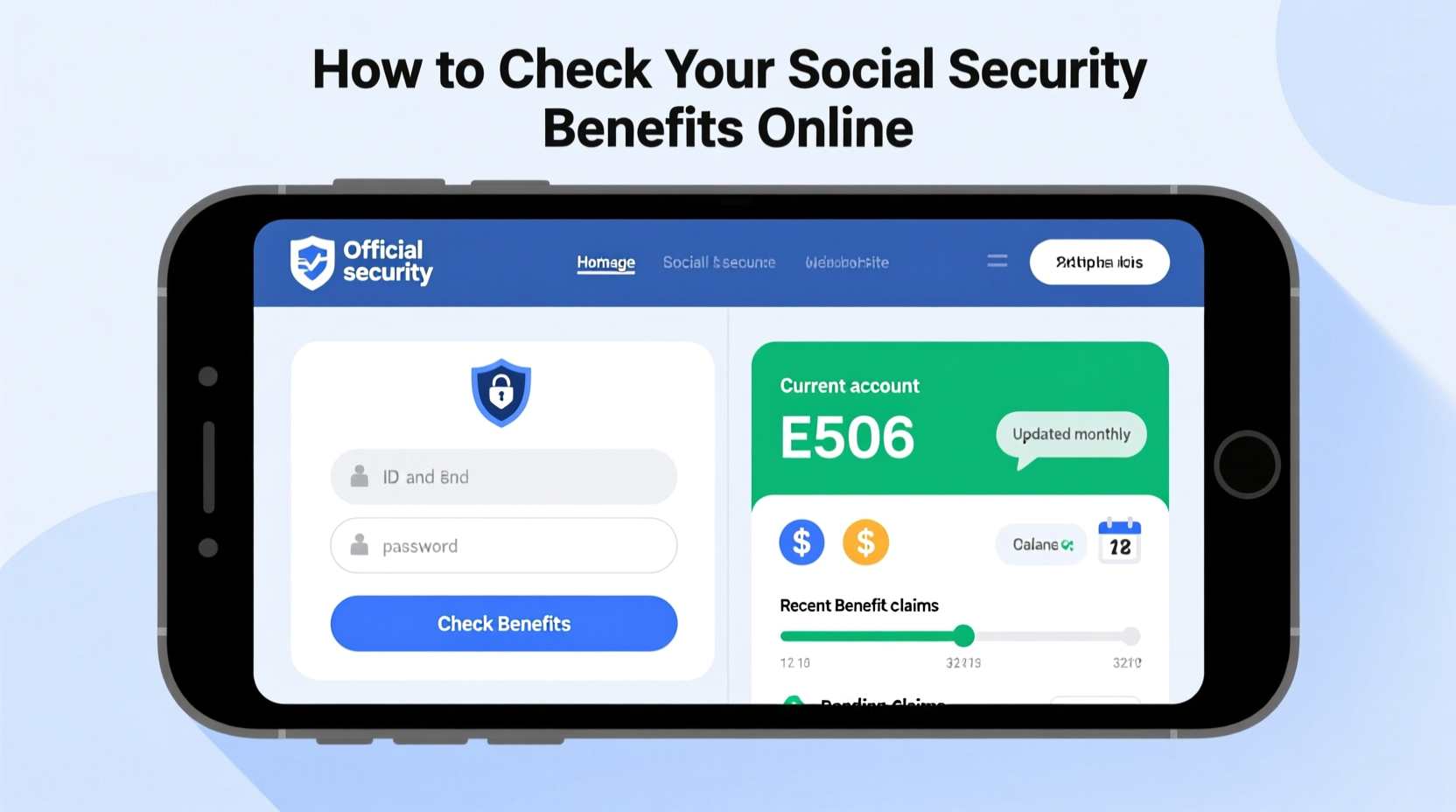 how to easily check your social security benefits and account balance online