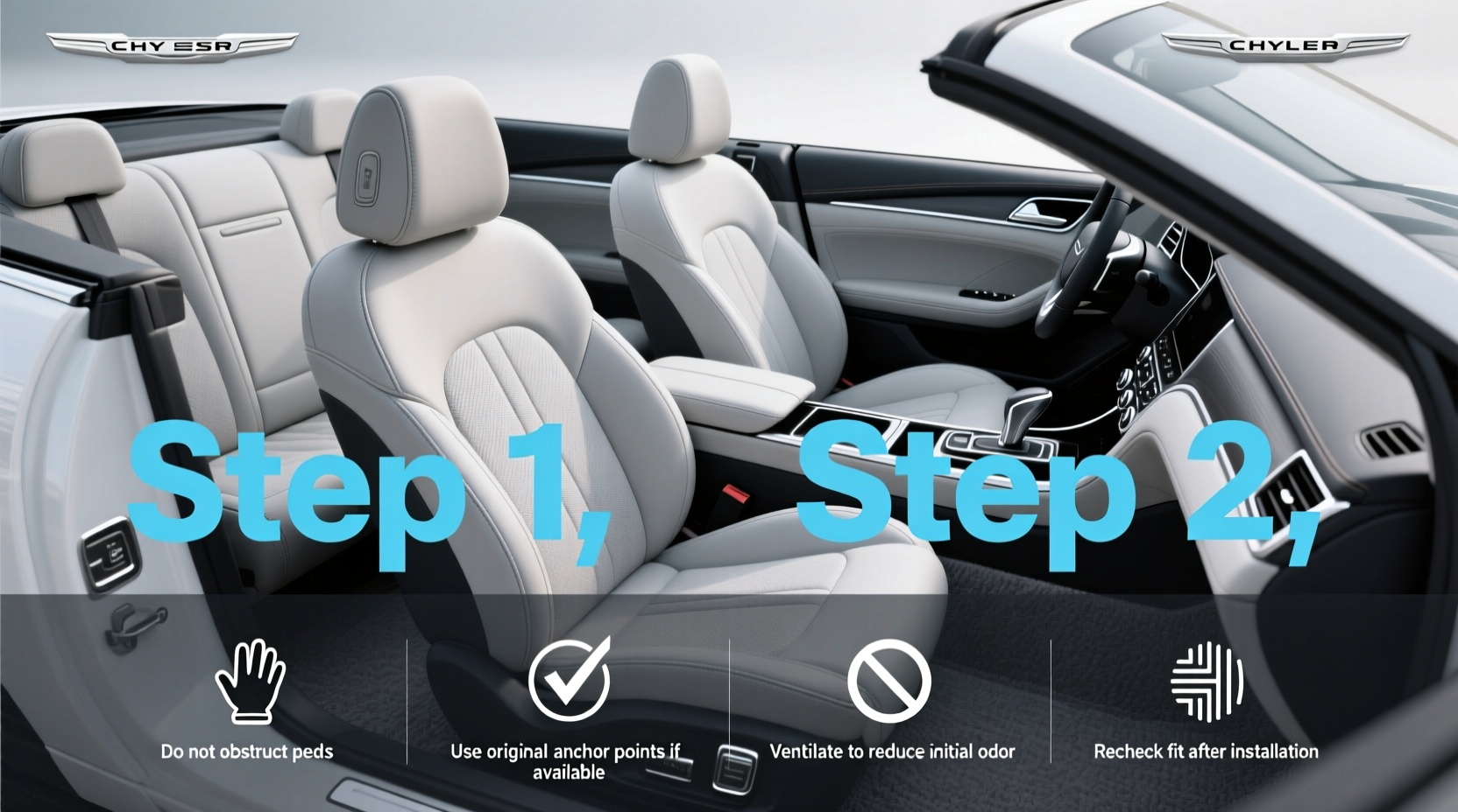 How to Choose Chrysler 200 Convertible Seat Covers: Buying Guide