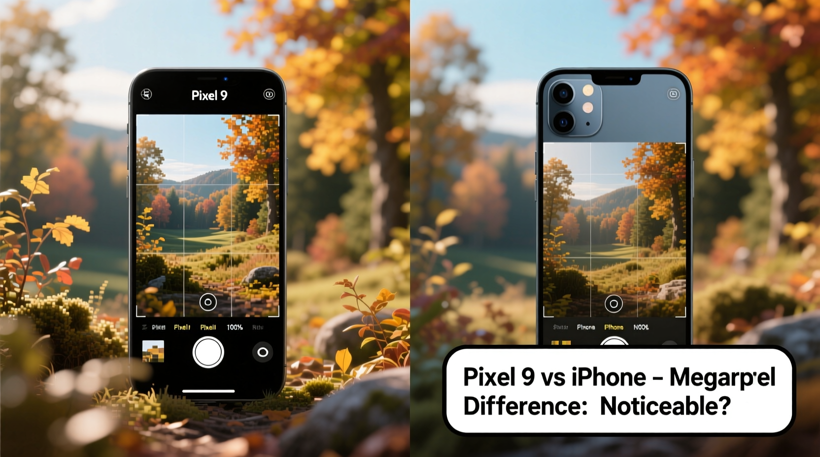 pixel 9 camera vs iphone are the megapixel differences really noticeable