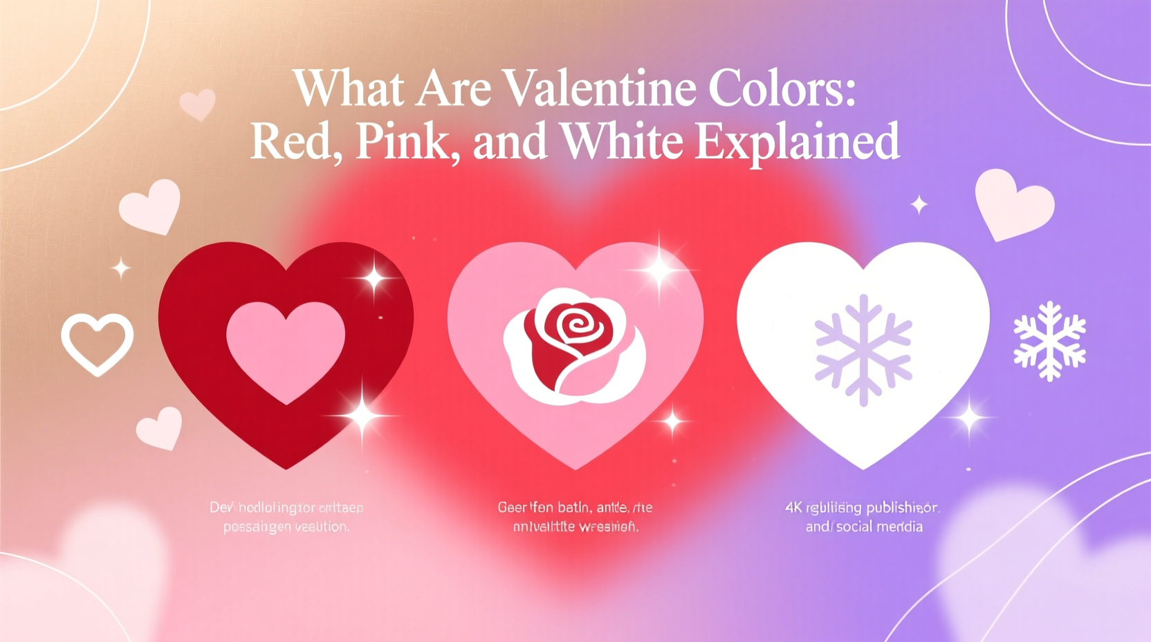 what are valentine colors