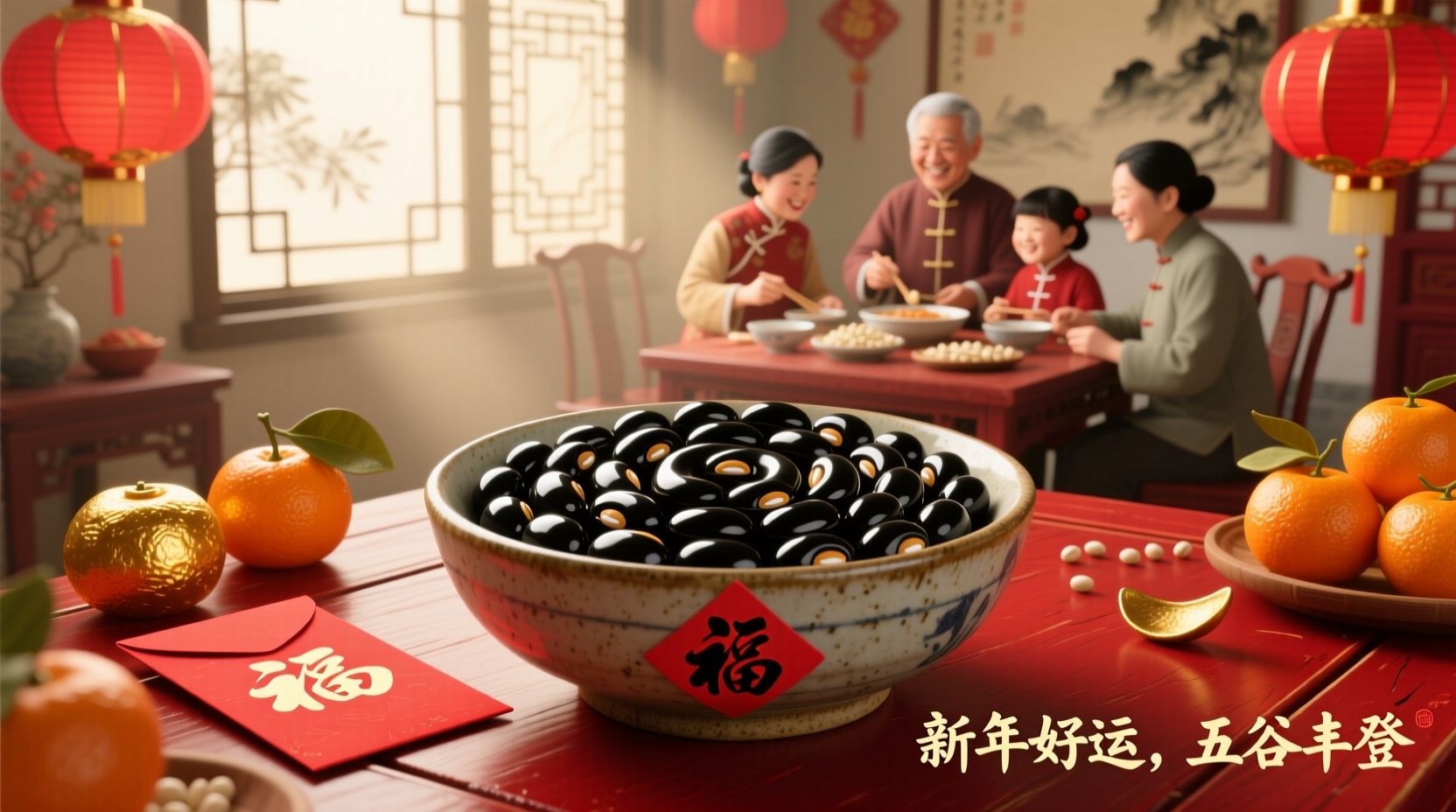 what is the new year tradition regarding black eyed peas