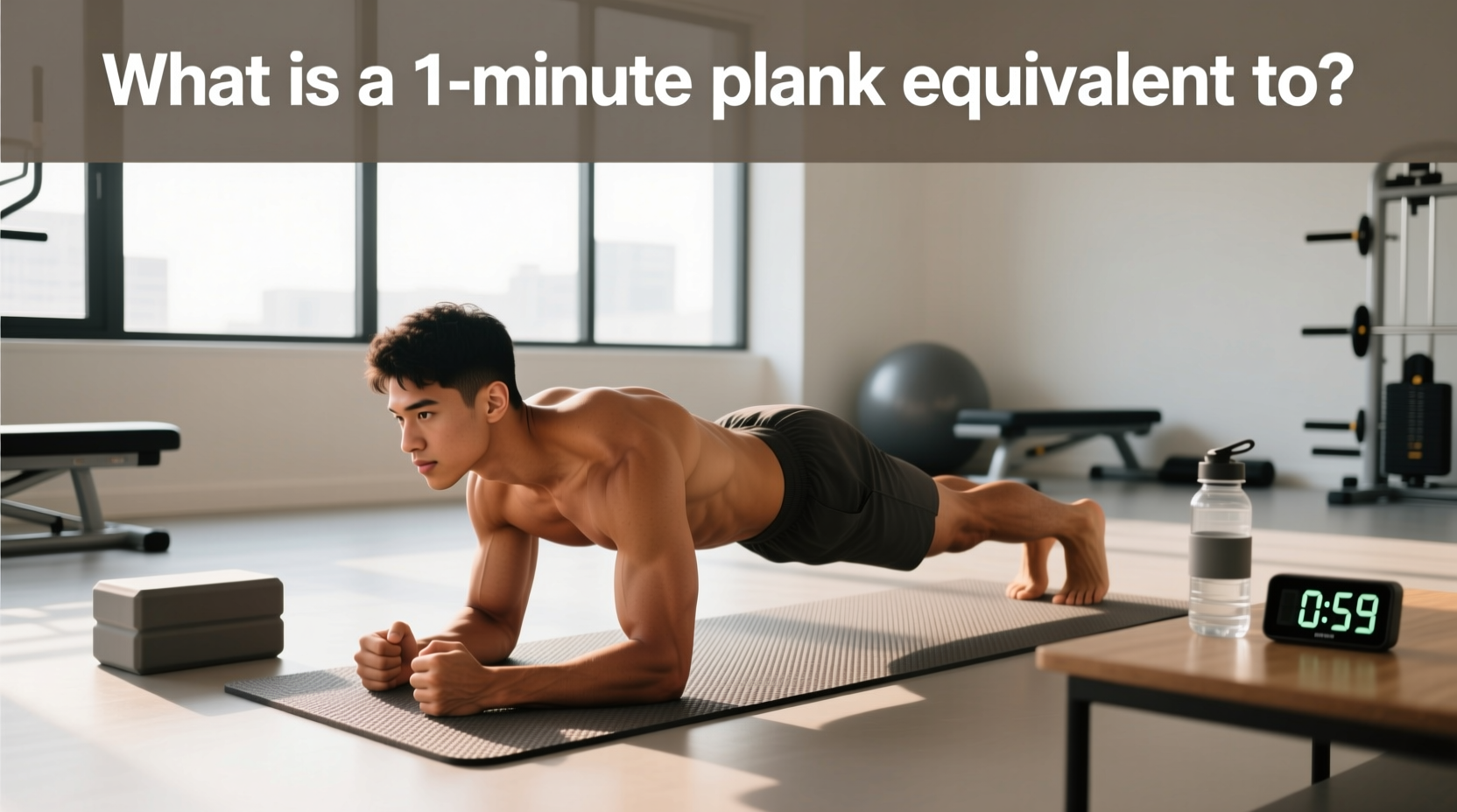 1 minute plank what it equals benefits