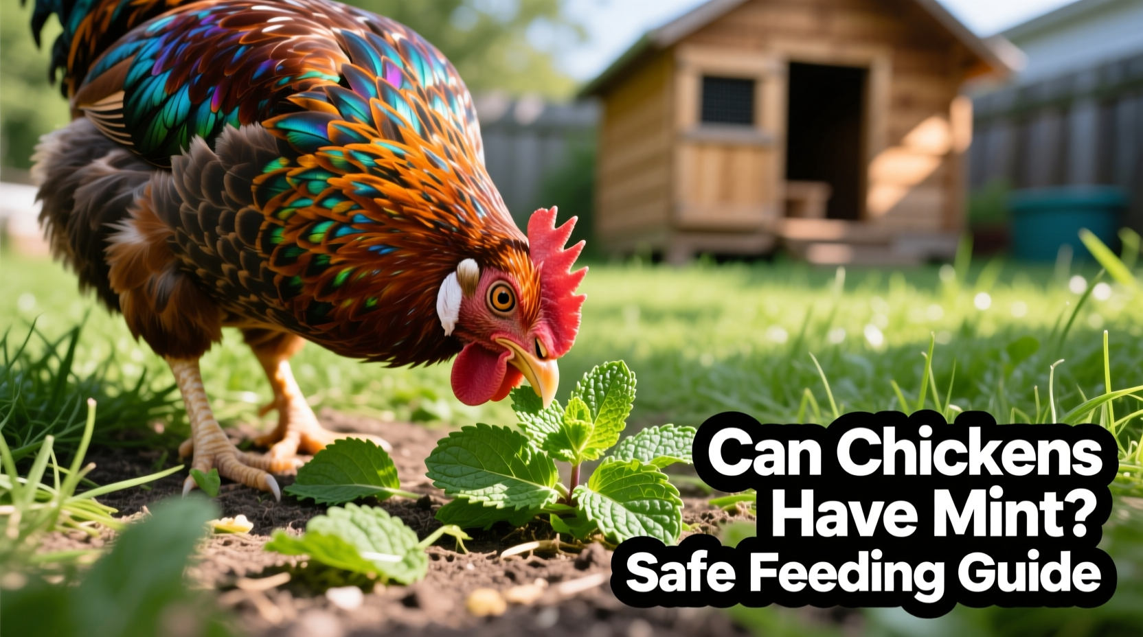 can chickens have mint