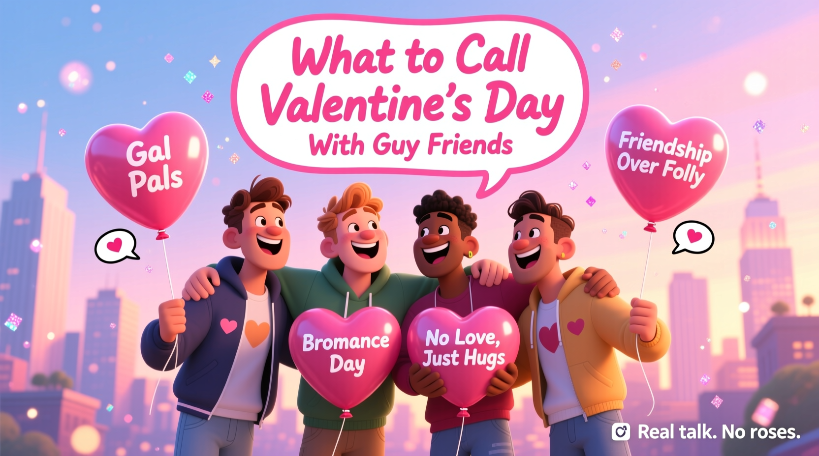 what do you call valentines day with guy friends