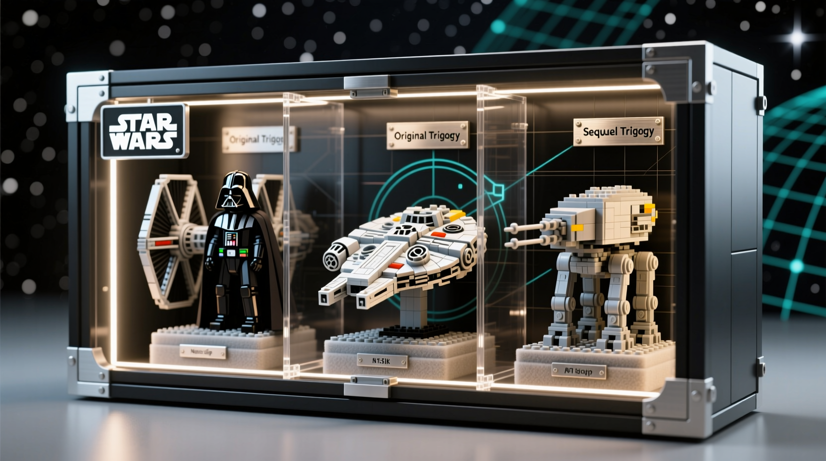 creative and practical ways to store and protect your star wars building block models