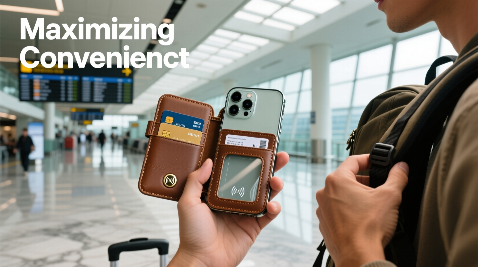 maximizing convenience how to use a card bag case for your iphone during travel