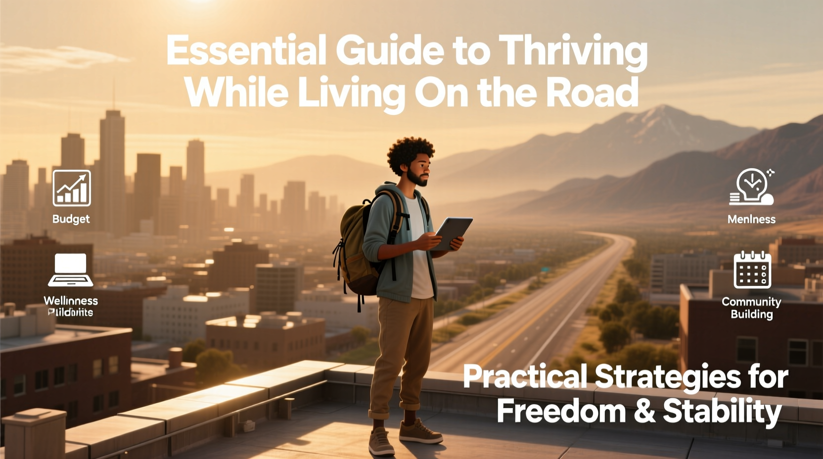 essential guide to thriving while living on the road practical strategies for freedom and stability