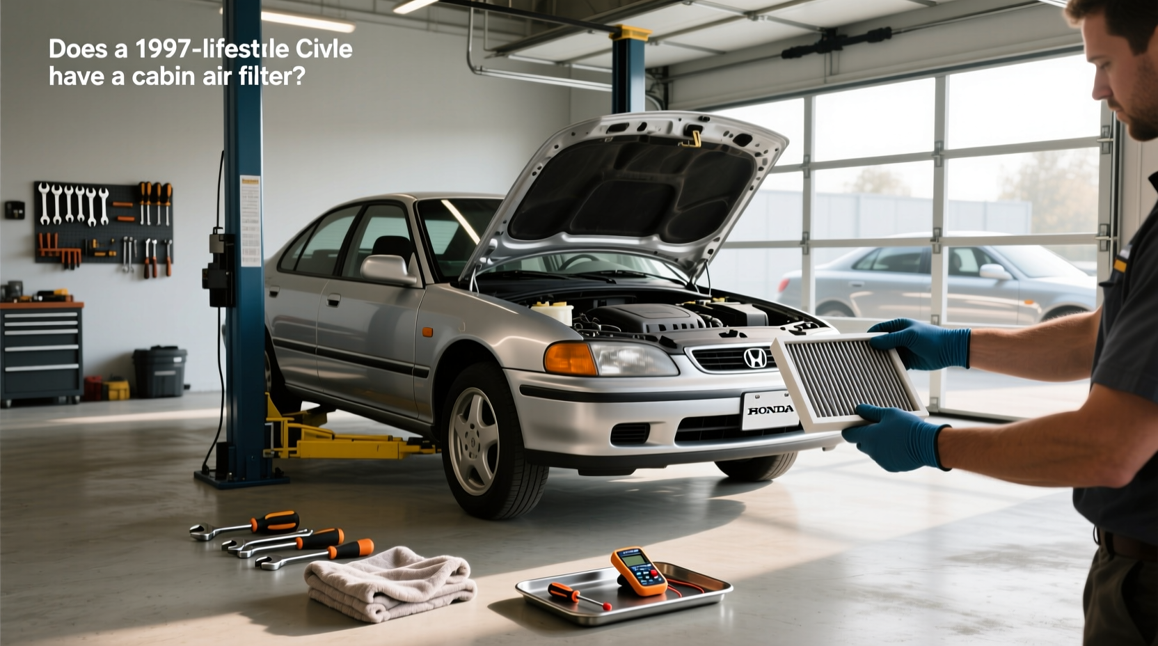 DIY installation of cabin air filter in 1997 Honda Civic