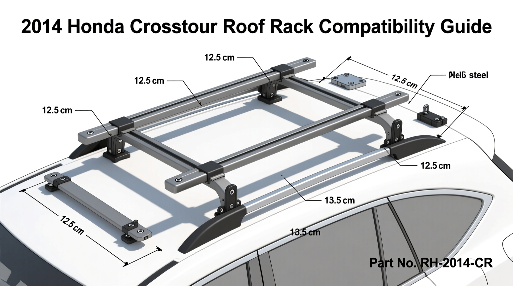 roof rack compatibility crosstour 2014