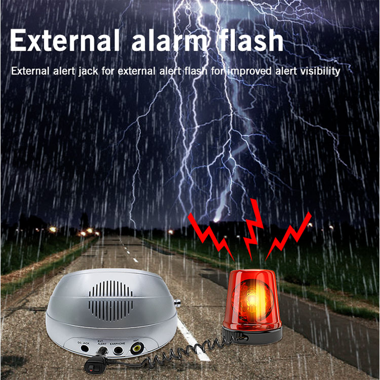 NOAA Emergency Weather Alert Radio mit S.A.M.E. Localized Programming