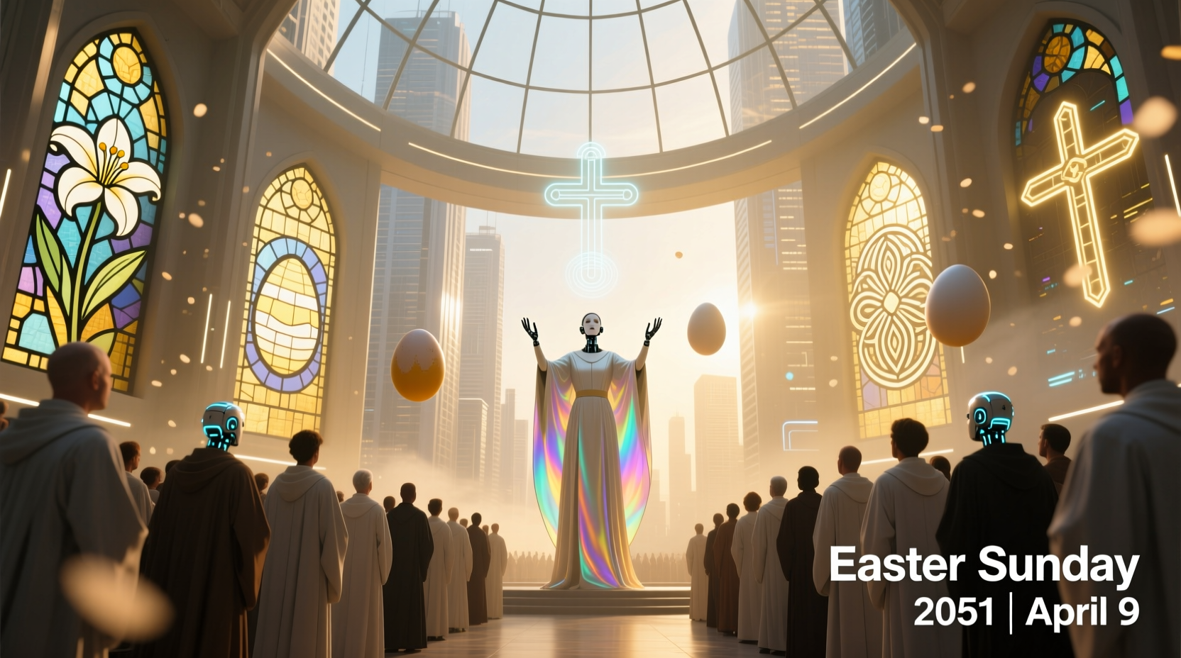 what day is easter 2051