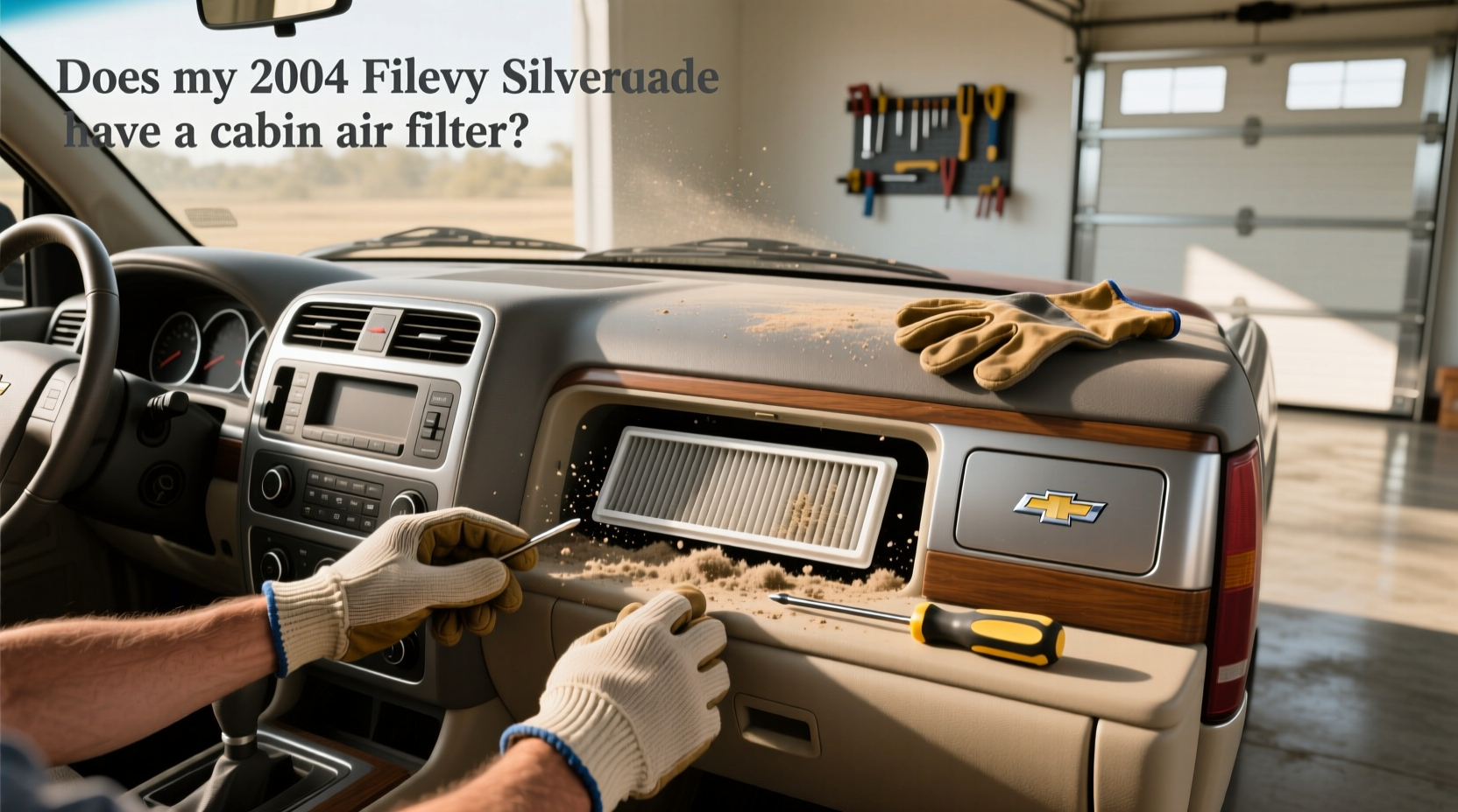 2004 Silverado Cabin Air Filter Guide: How to Replace It