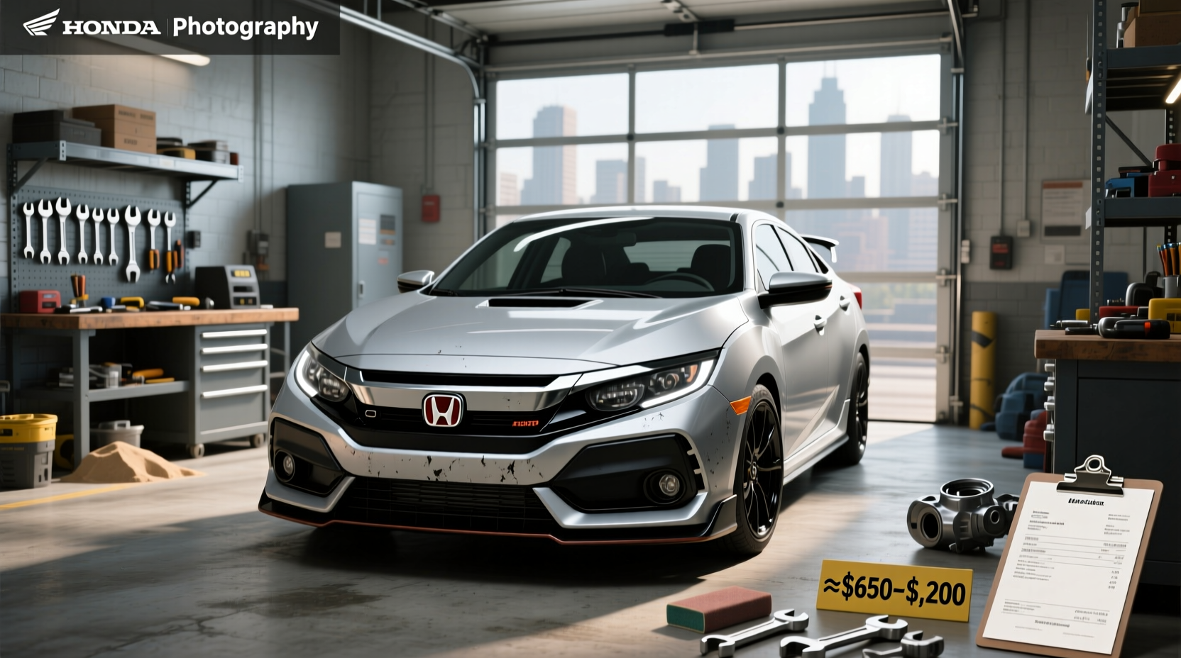 Front Bumper Replacement Guide for 2017 Civic Hatchback