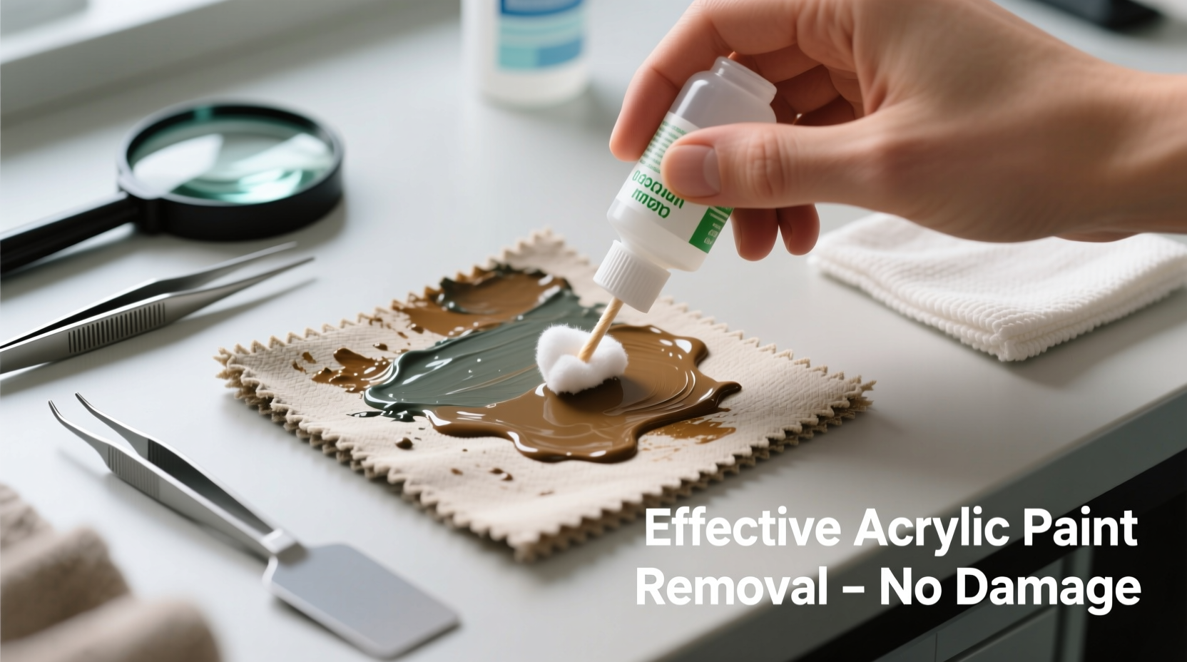 effective techniques to remove stubborn dry acrylic paint from clothing without damage