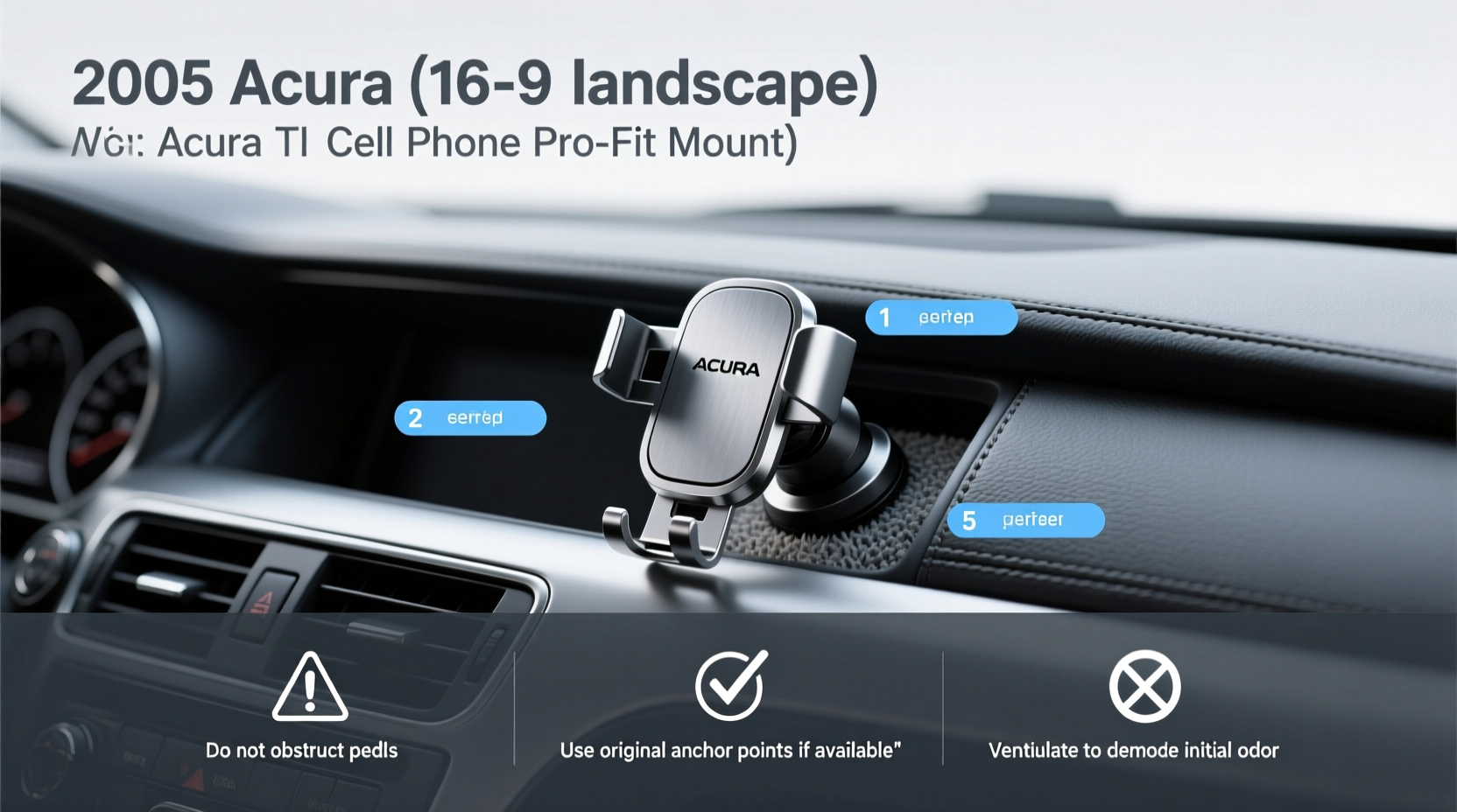 2005 Acura TL Cell Phone Pro-Fit Mount Buying Guide