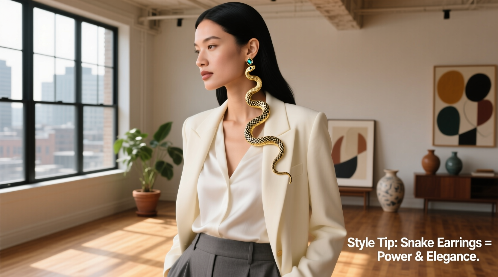 elevate your look practical tips to style snake earrings for every occasion