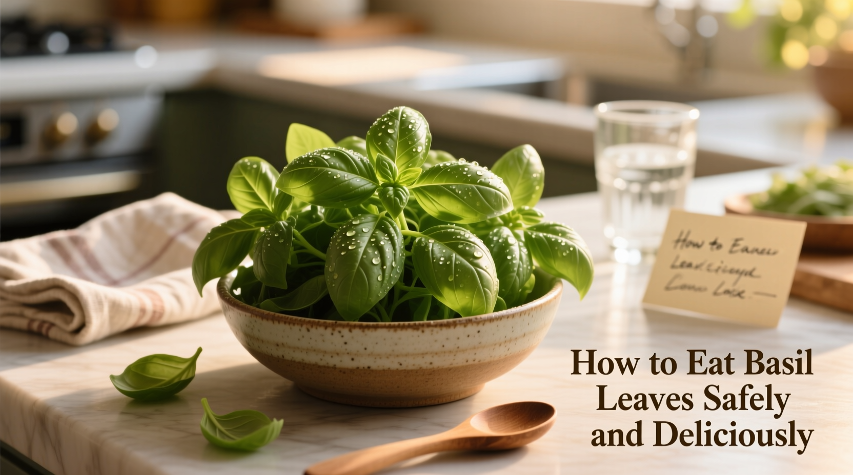 How to Eat Basil Leaves Safely and Deliciously