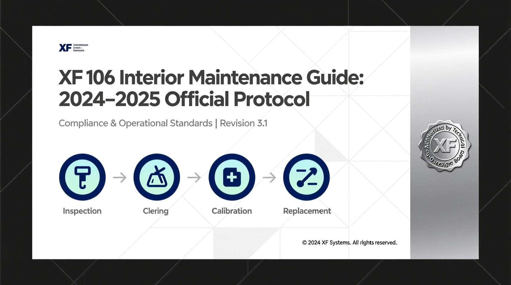 xf 106 interior maintenance guide
