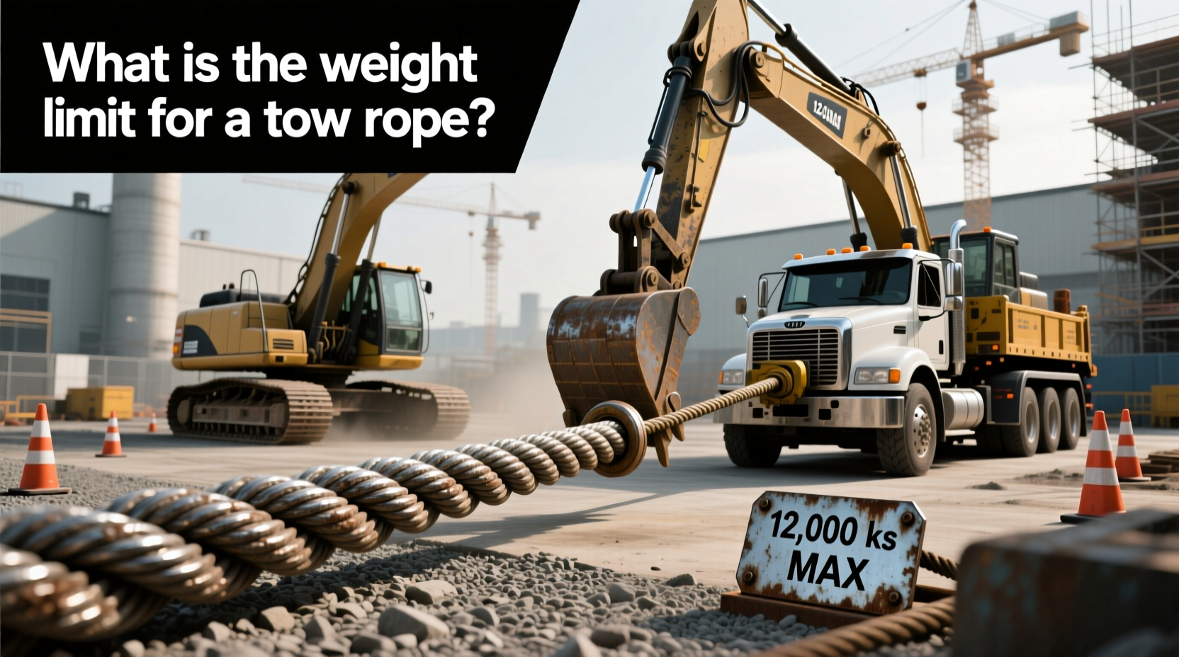 How to Choose Tow Ropes for Heavy Equipment: Weight Limit Guide