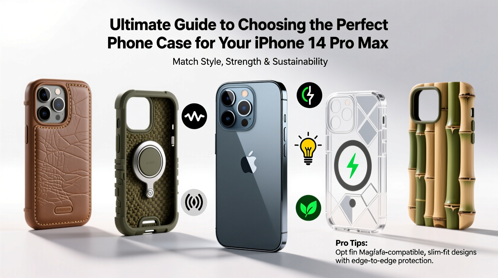 ultimate guide to choosing the perfect phone case for your iphone 14 pro max