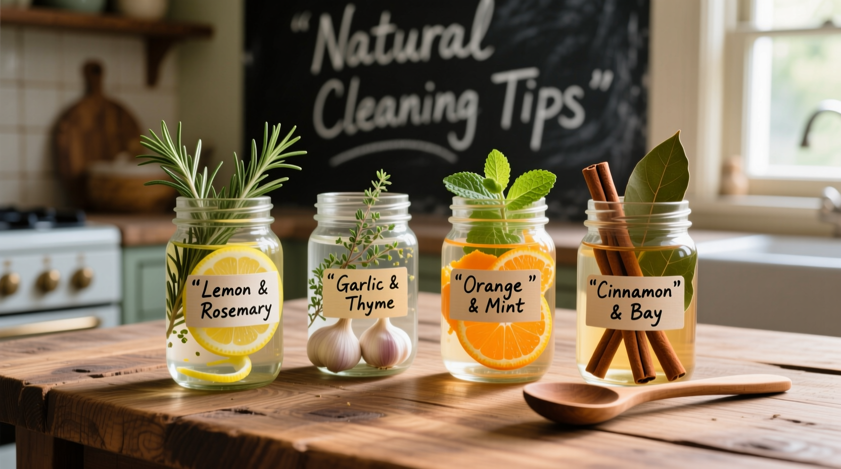 how to make diy infused vinegar for cleaning
