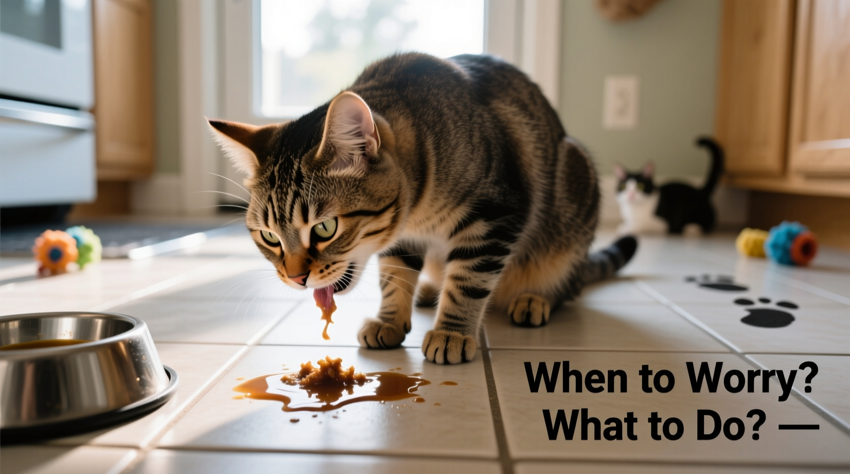 cat throwing up daily causes when to worry what to do