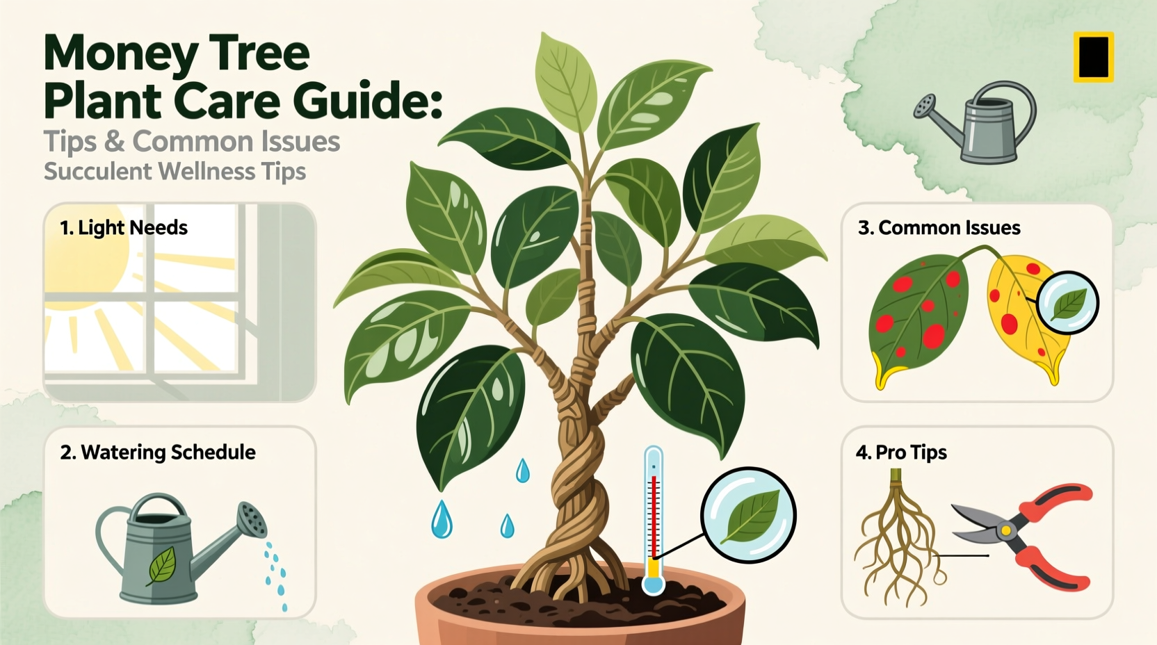 Money Tree Plant Care Guide: Tips & Common Issues