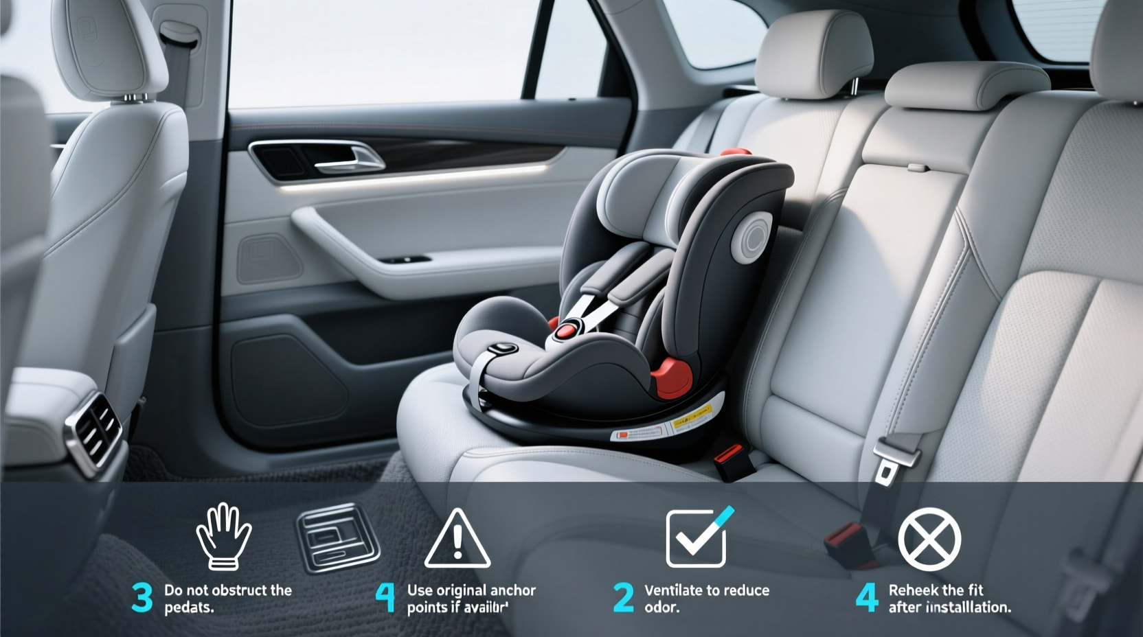 16 inch width child car seats