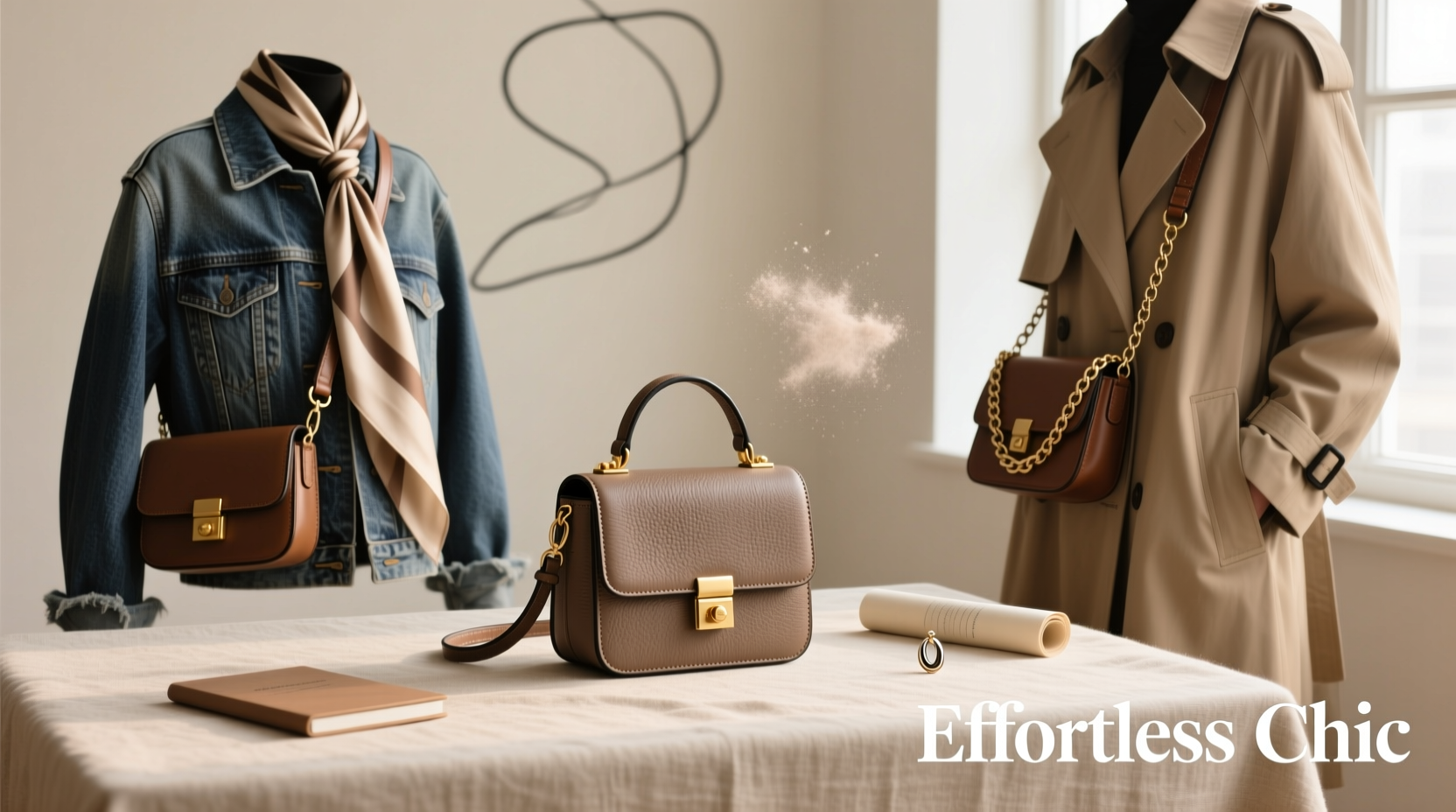 creative ways to style a small square bag for effortless chic and functionality